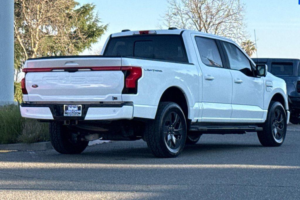 used 2023 Ford F-150 Lightning car, priced at $46,000