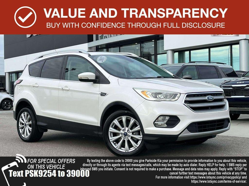 used 2017 Ford Escape car, priced at $8,886