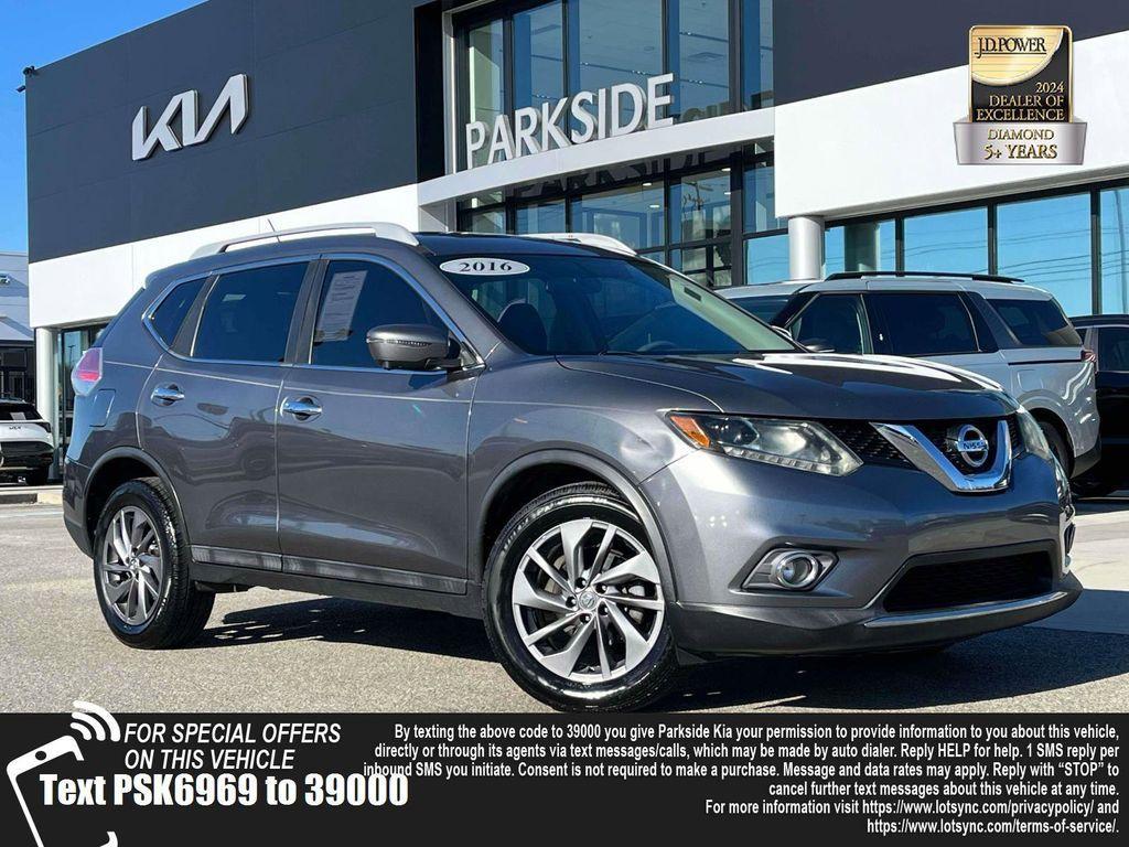 used 2016 Nissan Rogue car, priced at $10,987