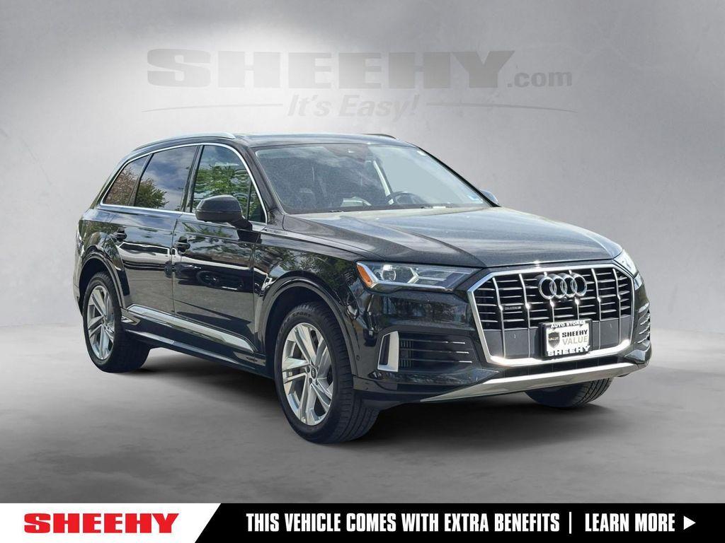 used 2021 Audi Q7 car, priced at $25,897