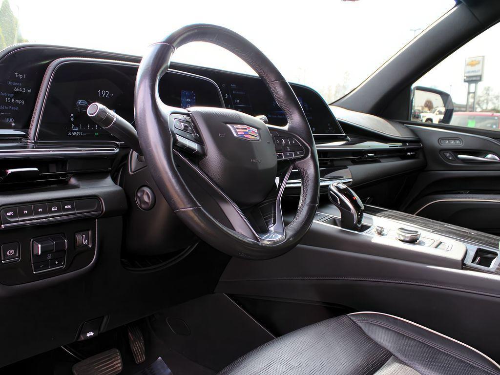 used 2021 Cadillac Escalade car, priced at $64,999