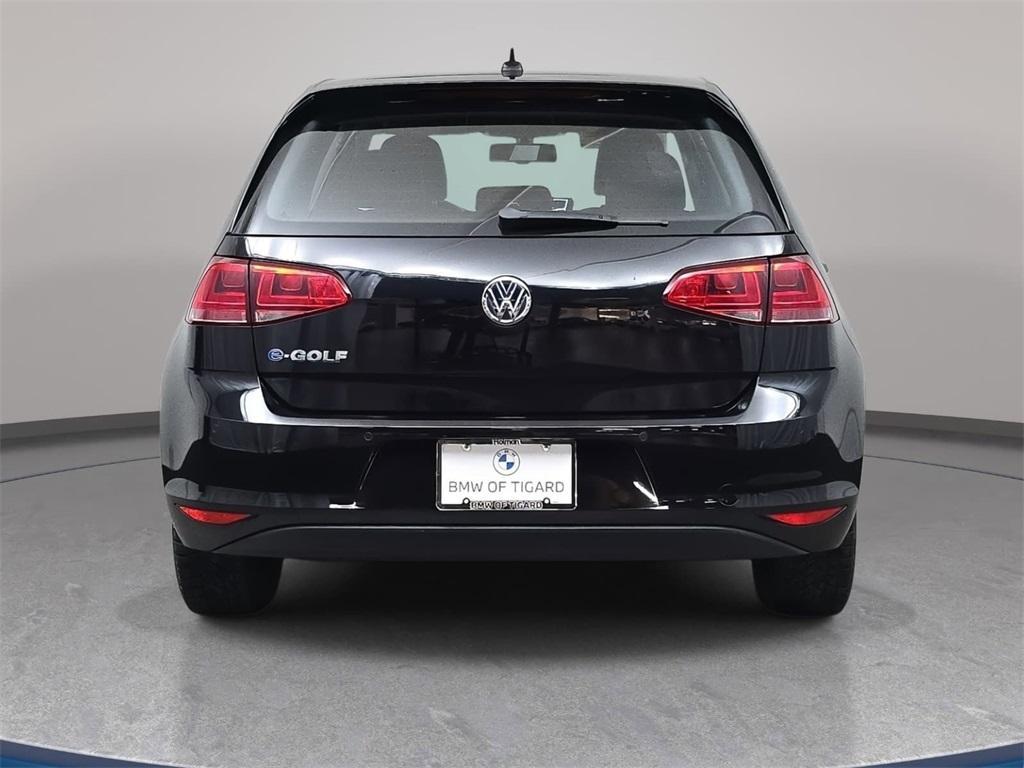 used 2016 Volkswagen e-Golf car, priced at $10,440