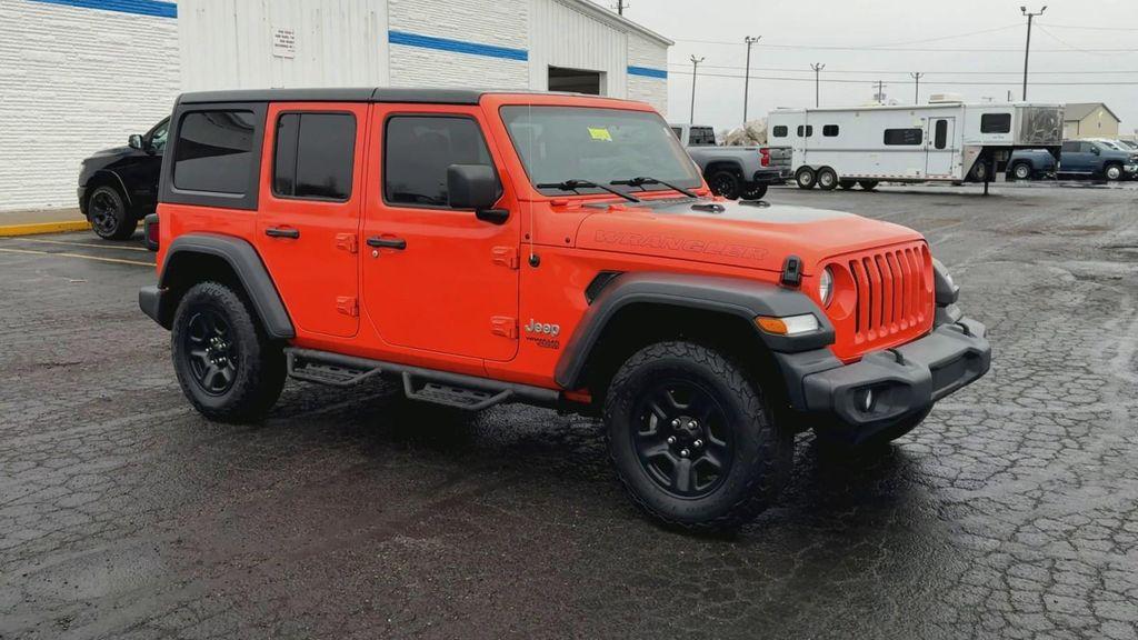 used 2018 Jeep Wrangler Unlimited car, priced at $15,595