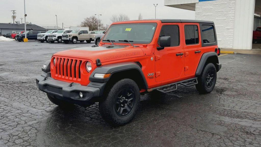 used 2018 Jeep Wrangler Unlimited car, priced at $15,595