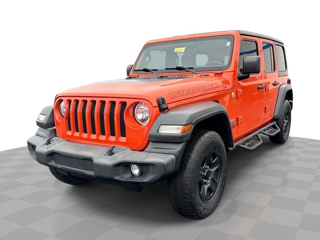 used 2018 Jeep Wrangler Unlimited car, priced at $15,595