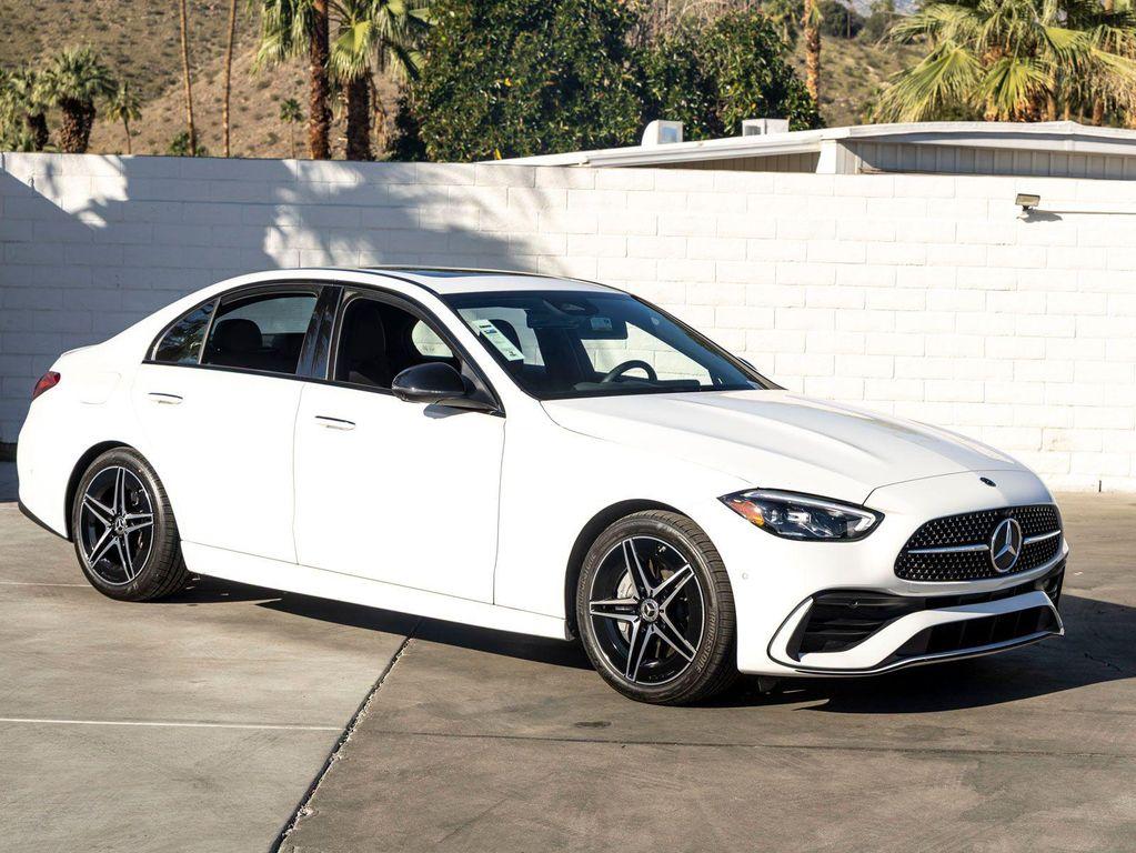 used 2024 Mercedes-Benz C-Class car, priced at $40,998