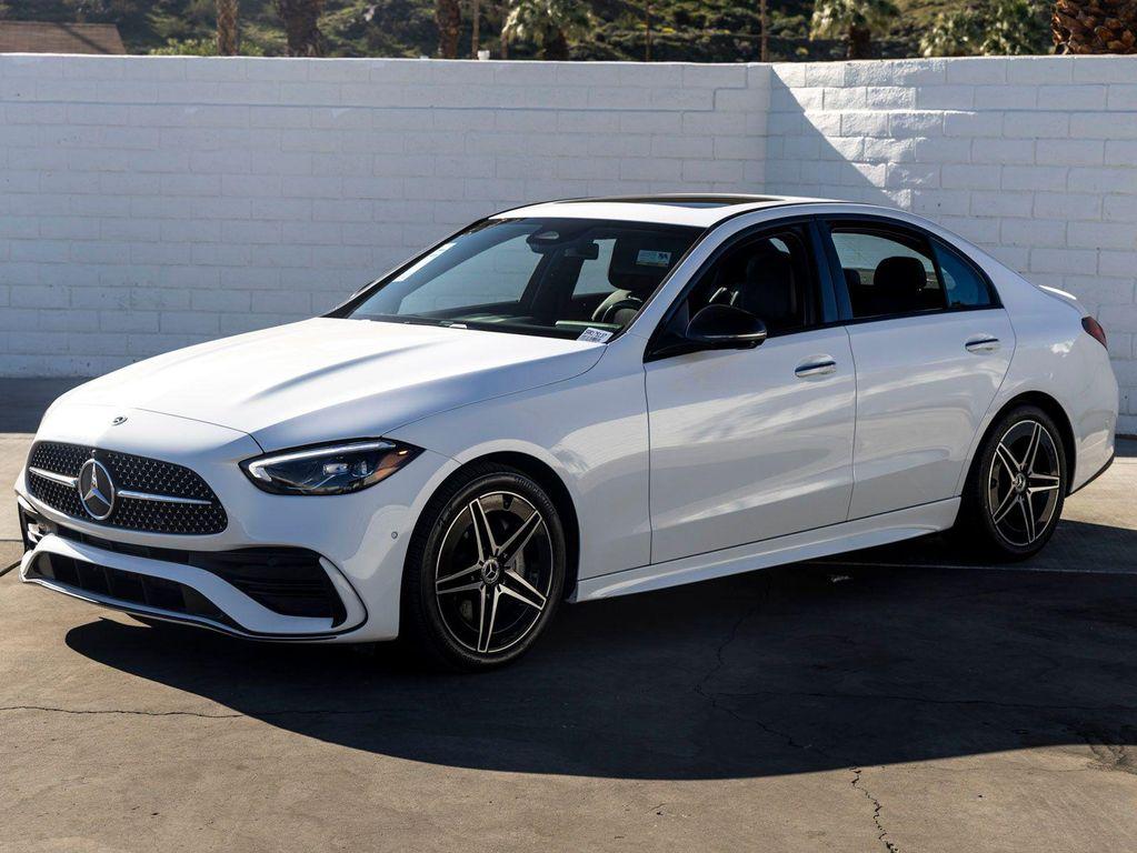 used 2024 Mercedes-Benz C-Class car, priced at $40,998