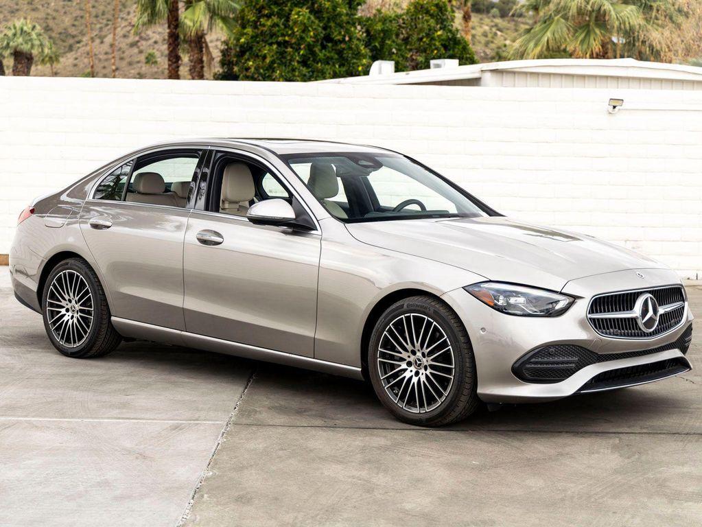 used 2024 Mercedes-Benz C-Class car, priced at $40,599