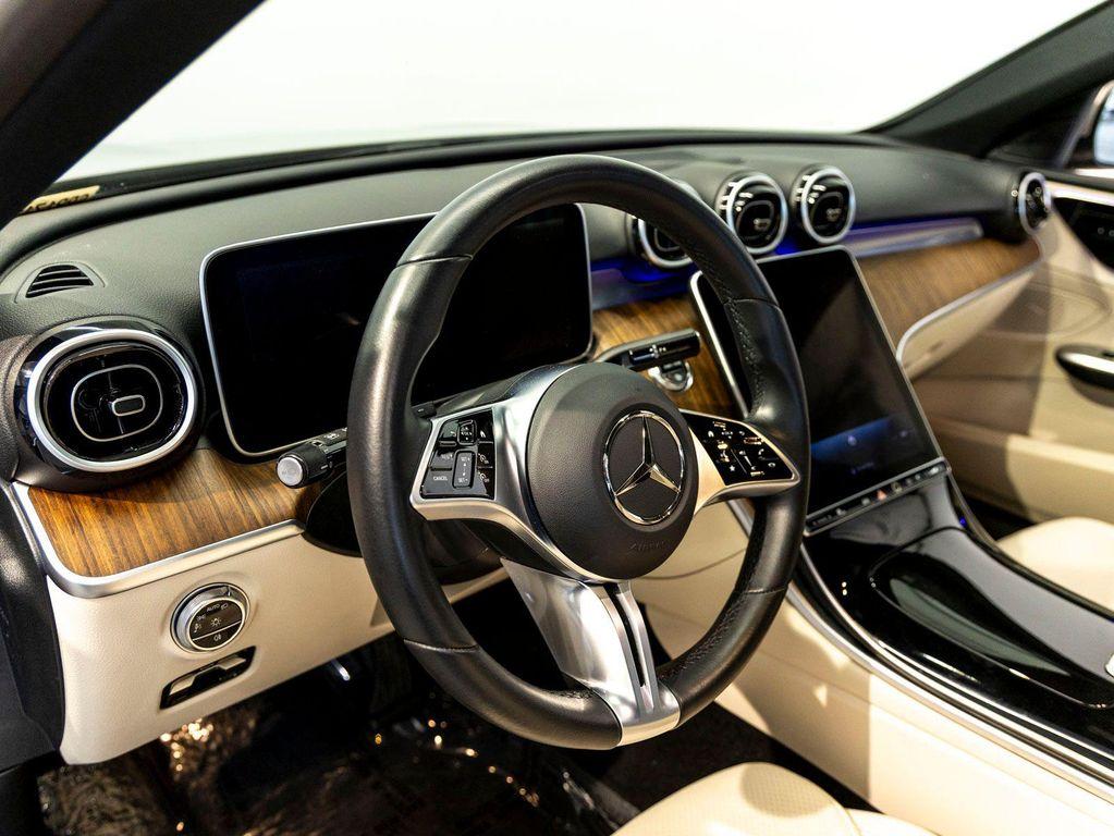used 2024 Mercedes-Benz C-Class car, priced at $40,599