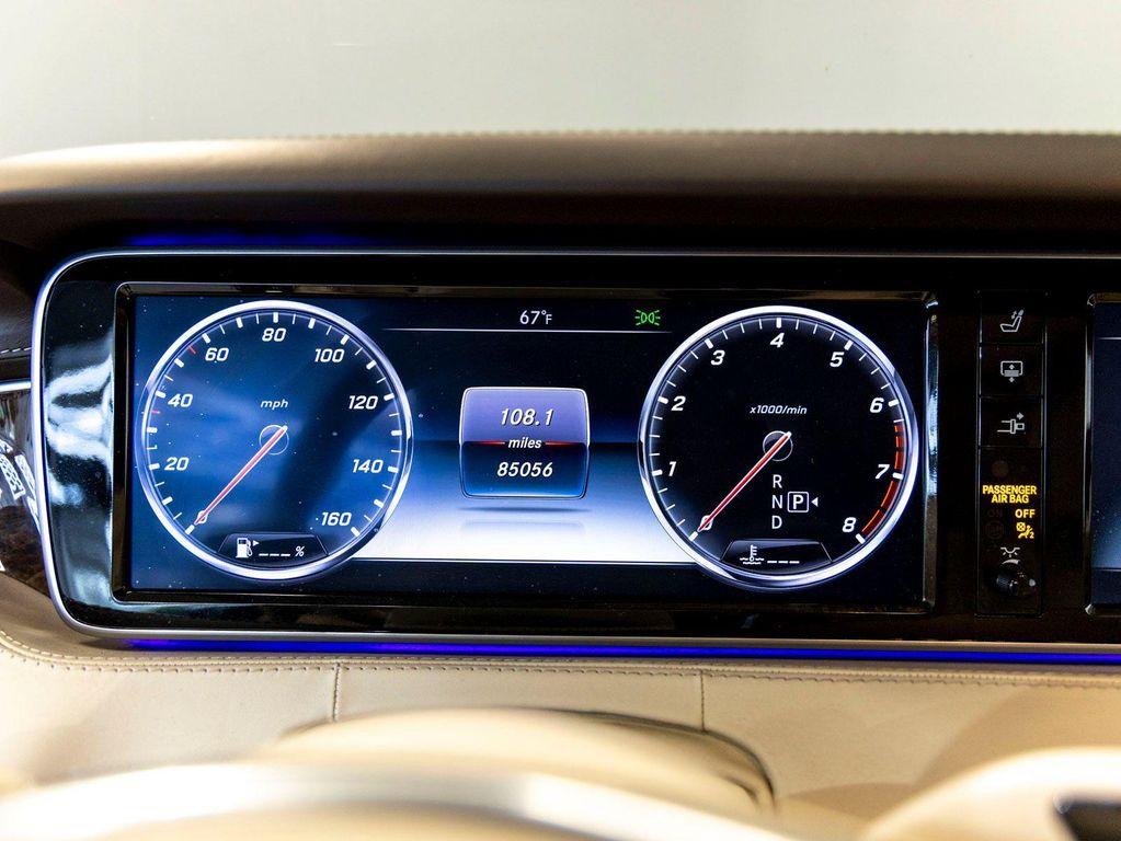 used 2015 Mercedes-Benz S-Class car, priced at $33,686