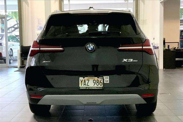 used 2025 BMW X3 car, priced at $52,085