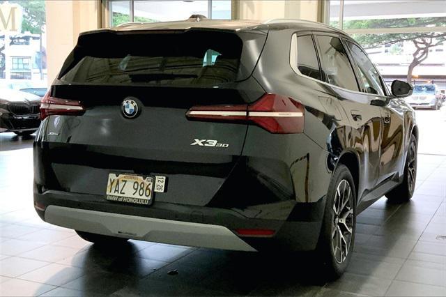 used 2025 BMW X3 car, priced at $52,085