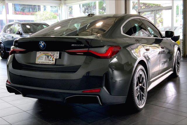 used 2023 BMW i4 Gran Coupe car, priced at $37,495