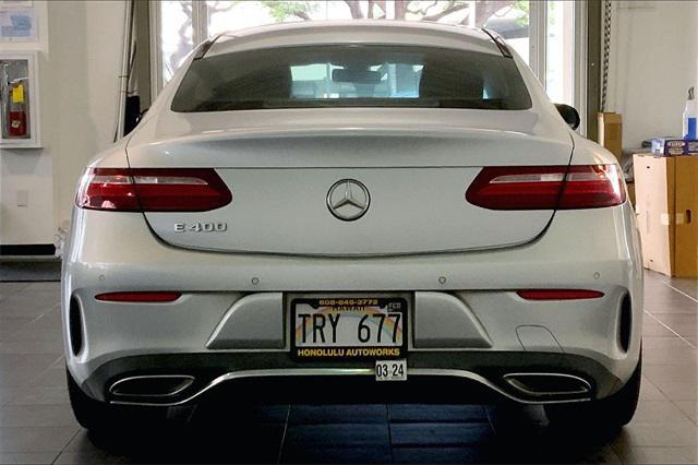 used 2018 Mercedes-Benz E-Class car, priced at $27,995