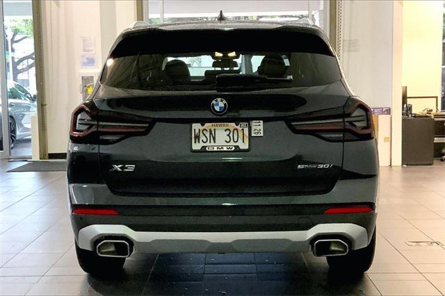 used 2023 BMW X3 car, priced at $37,495