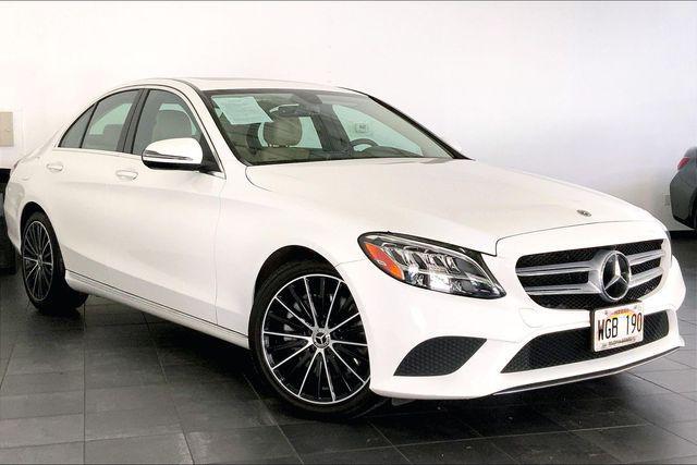 used 2021 Mercedes-Benz C-Class car, priced at $25,495