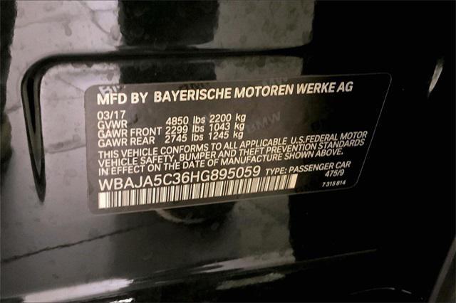 used 2017 BMW 530 car, priced at $21,995