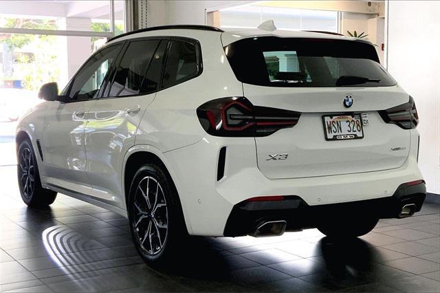 used 2023 BMW X3 car, priced at $40,995