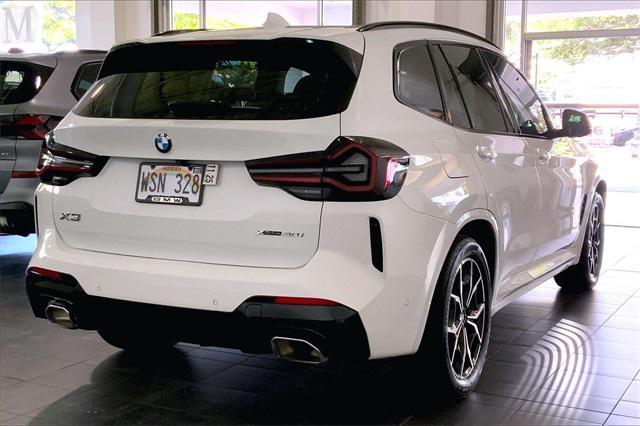 used 2023 BMW X3 car, priced at $40,995