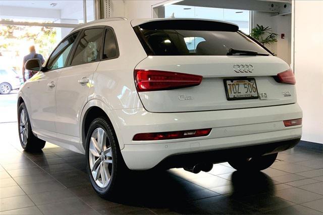 used 2018 Audi Q3 car, priced at $15,495