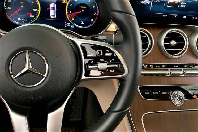 used 2021 Mercedes-Benz C-Class car, priced at $24,995