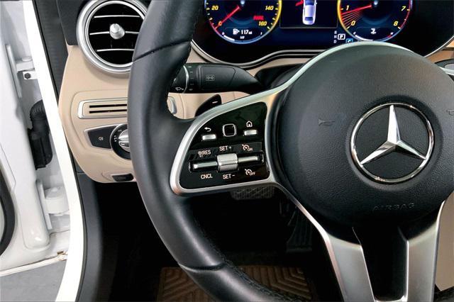 used 2021 Mercedes-Benz C-Class car, priced at $24,995