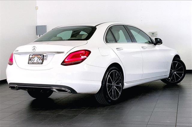 used 2021 Mercedes-Benz C-Class car, priced at $24,995