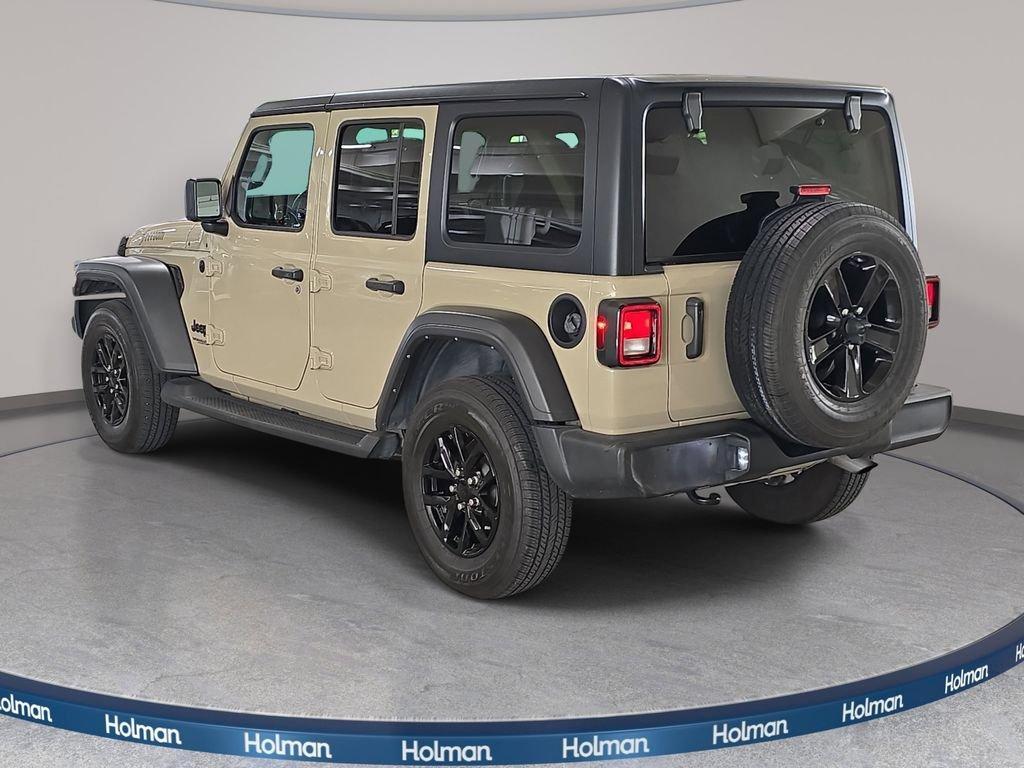 used 2022 Jeep Wrangler Unlimited car, priced at $26,288