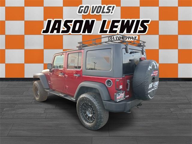 used 2012 Jeep Wrangler Unlimited car, priced at $9,645