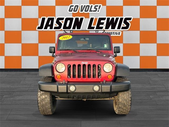 used 2012 Jeep Wrangler Unlimited car, priced at $9,645