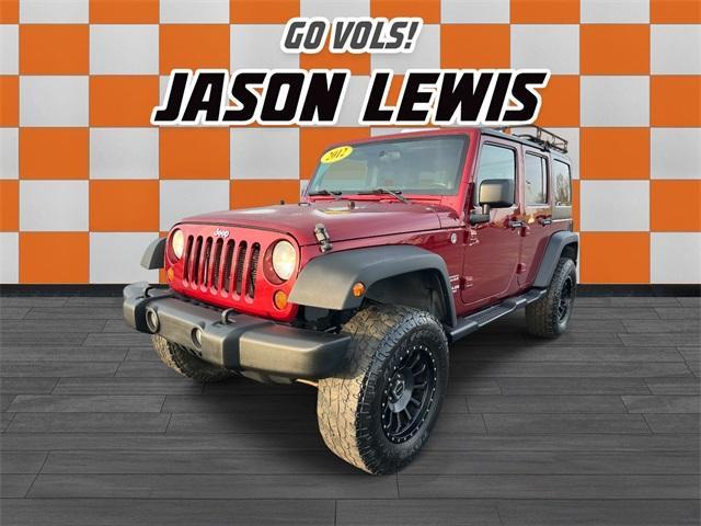 used 2012 Jeep Wrangler Unlimited car, priced at $9,645