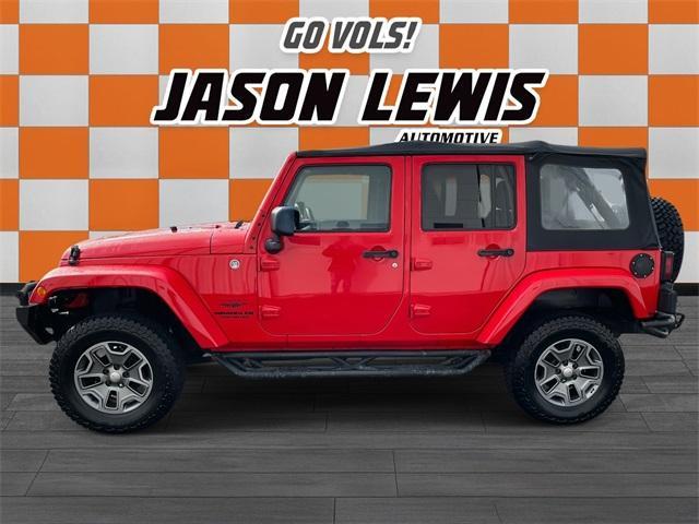 used 2015 Jeep Wrangler Unlimited car, priced at $12,245