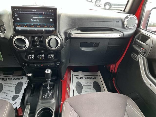 used 2015 Jeep Wrangler Unlimited car, priced at $12,245