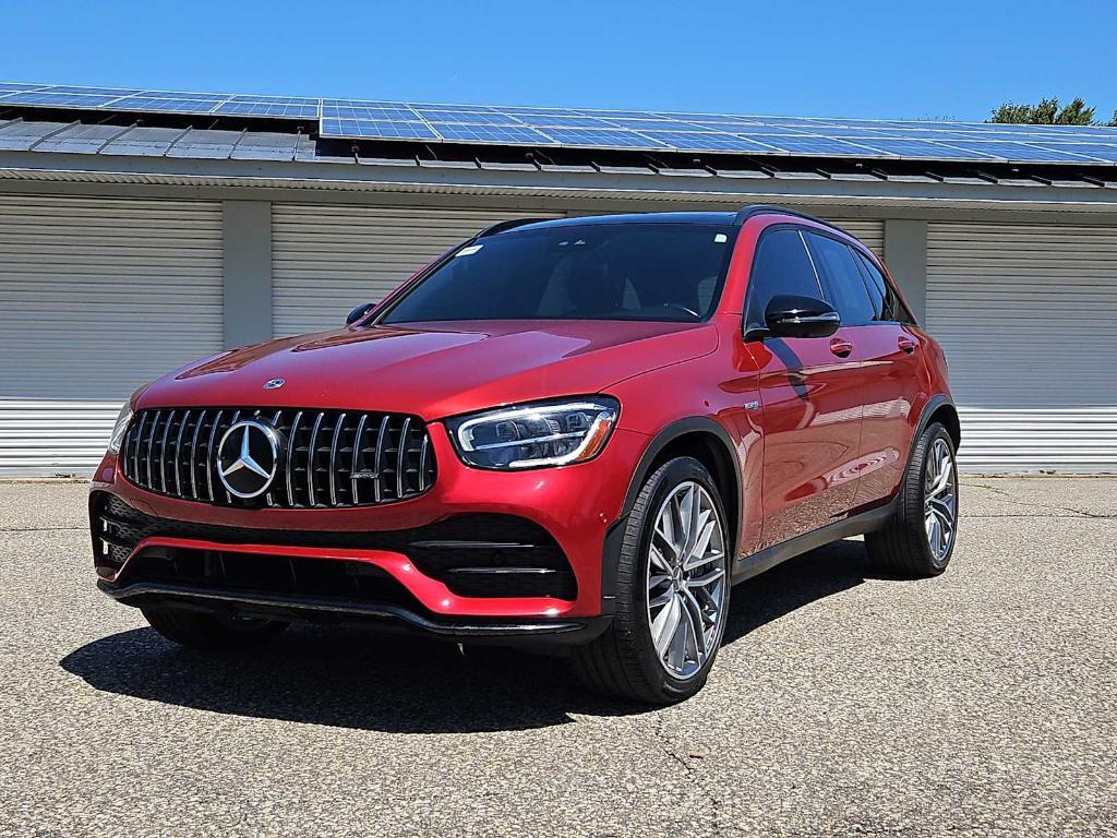 used 2022 Mercedes-Benz AMG GLC 43 car, priced at $42,388