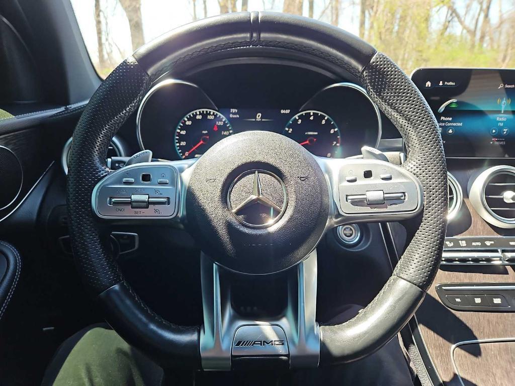 used 2022 Mercedes-Benz AMG GLC 43 car, priced at $42,388