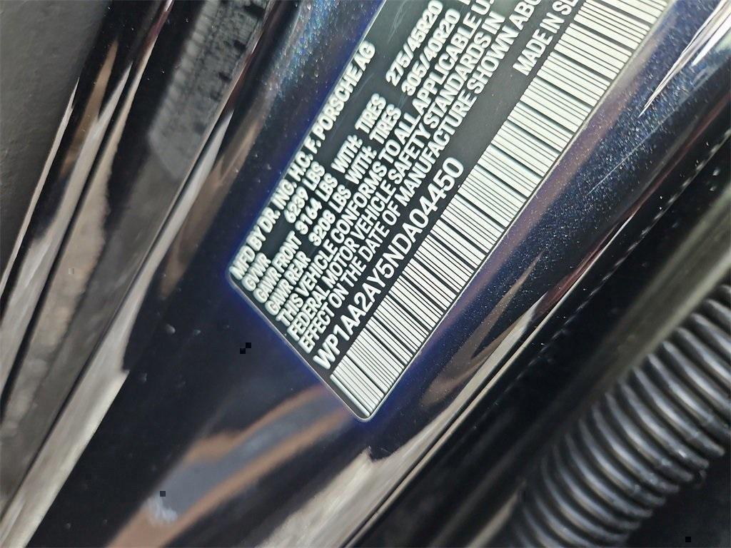 used 2022 Porsche Cayenne car, priced at $51,987