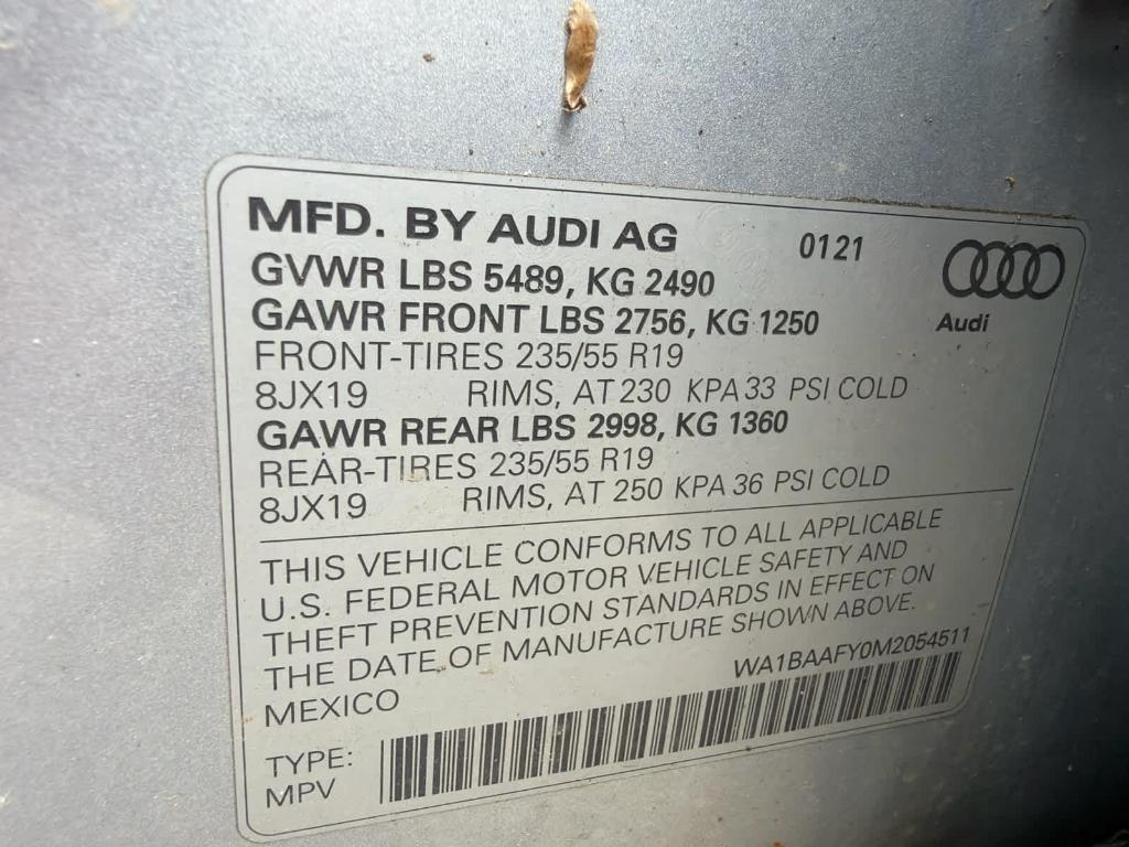 used 2021 Audi Q5 car, priced at $23,388