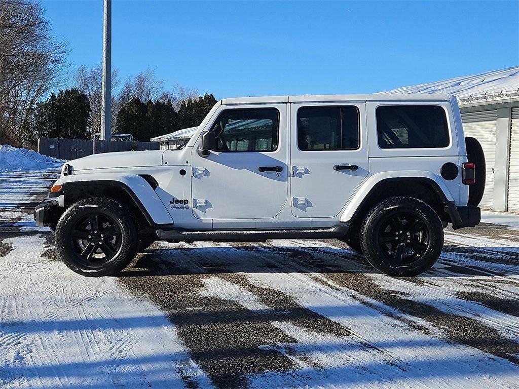 used 2021 Jeep Wrangler Unlimited car, priced at $33,987