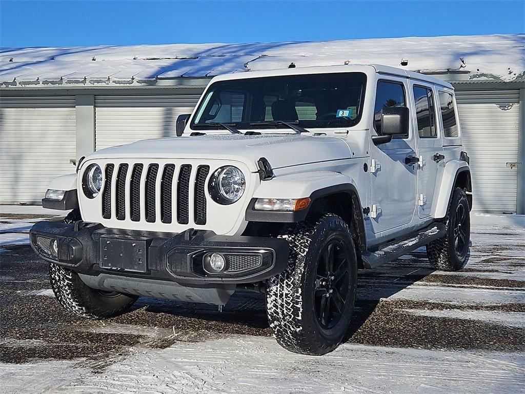 used 2021 Jeep Wrangler Unlimited car, priced at $33,987