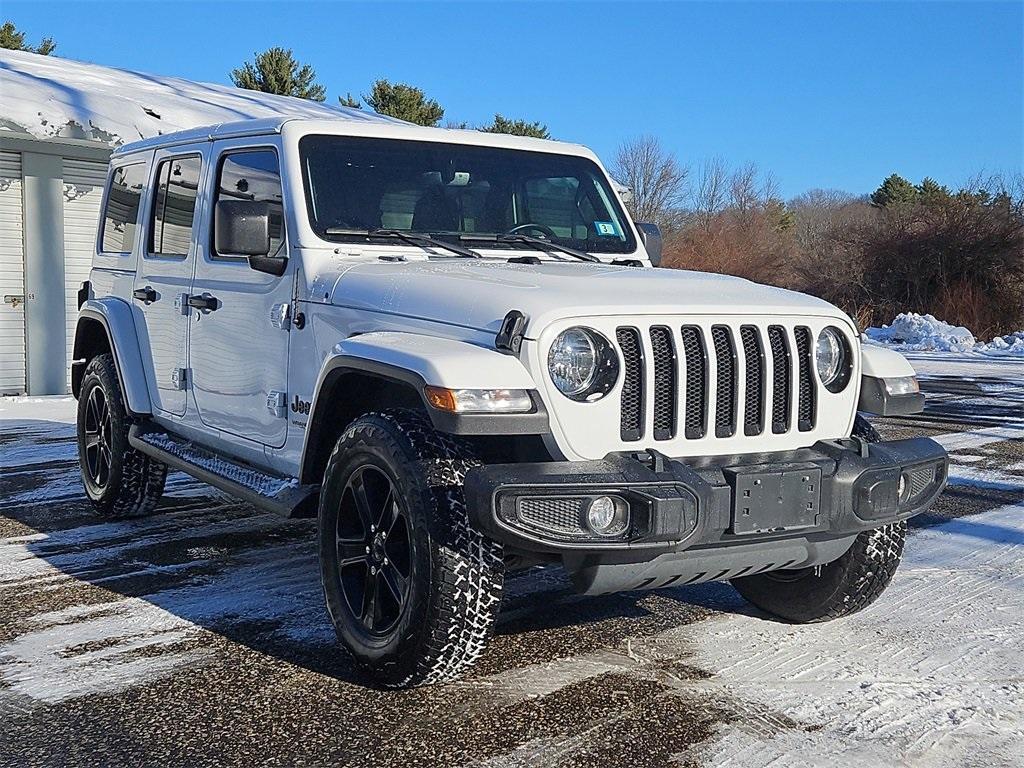 used 2021 Jeep Wrangler Unlimited car, priced at $33,987
