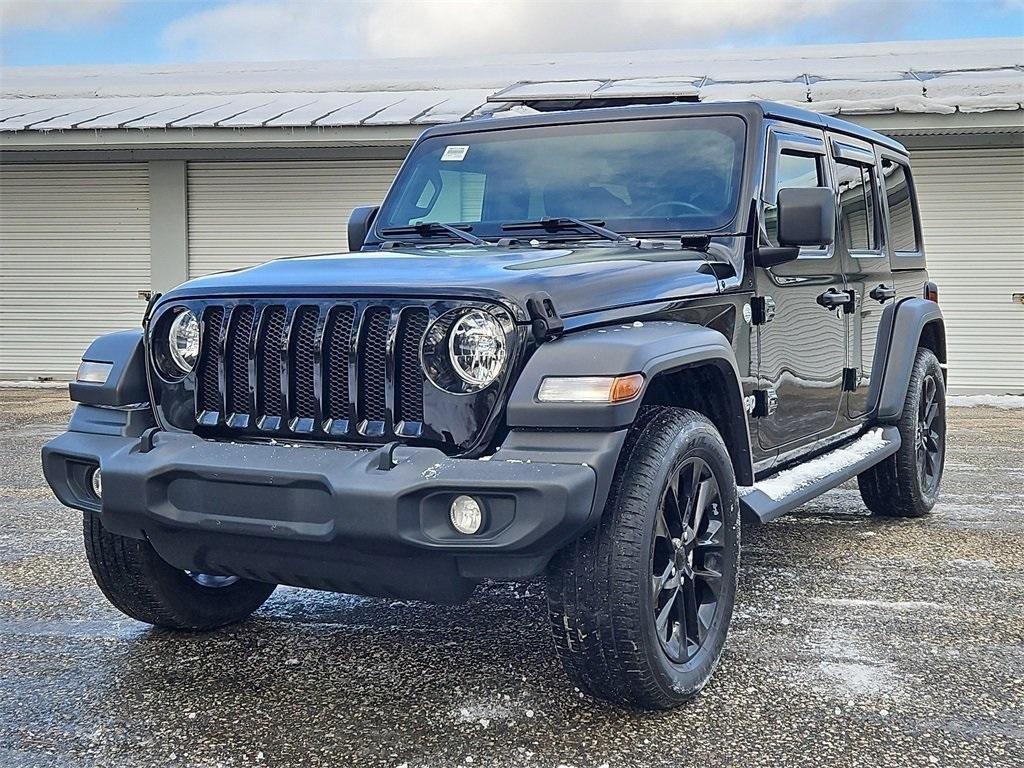 used 2021 Jeep Wrangler Unlimited car, priced at $27,987
