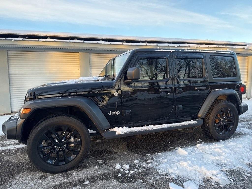 used 2021 Jeep Wrangler Unlimited car, priced at $29,987