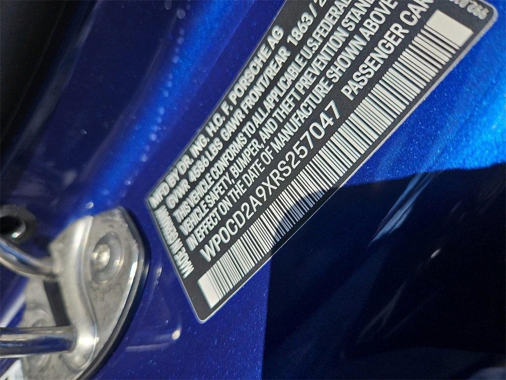 used 2024 Porsche 911 car, priced at $309,987