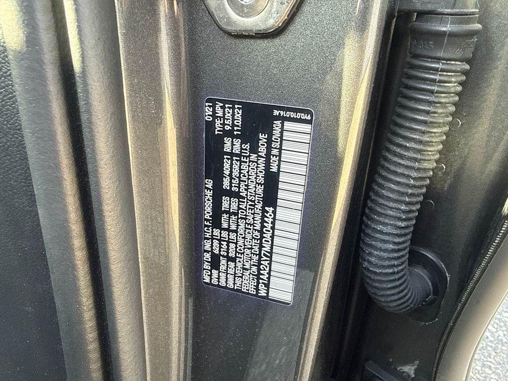 used 2021 Porsche Cayenne car, priced at $50,586