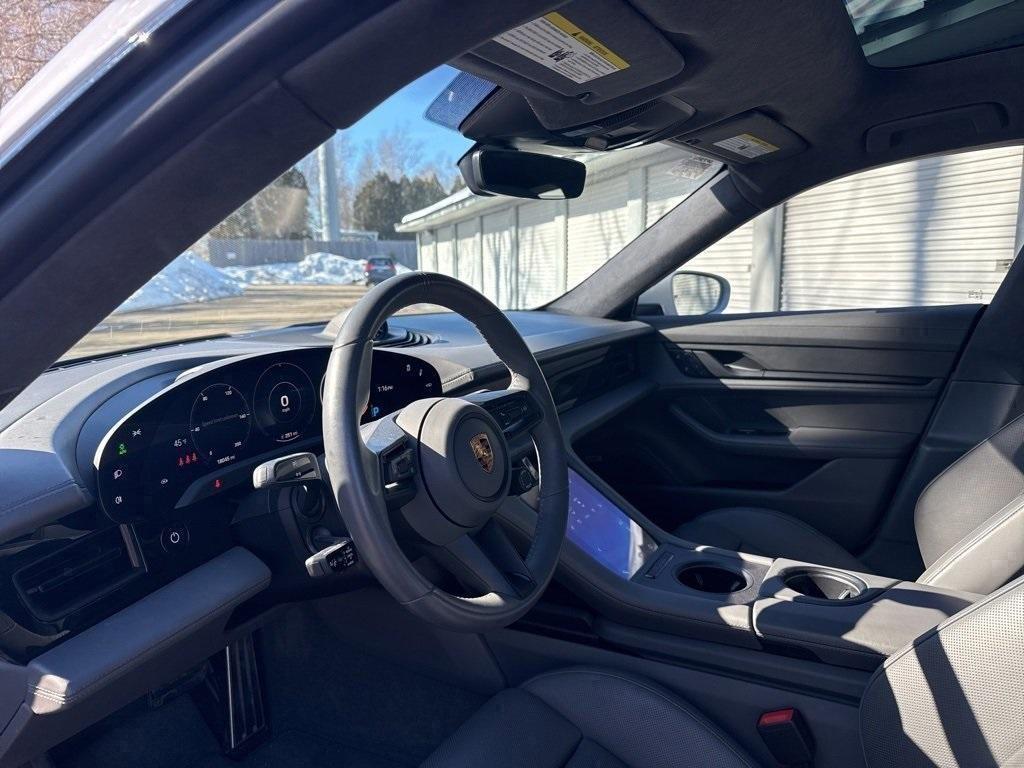 used 2022 Porsche Taycan car, priced at $89,987