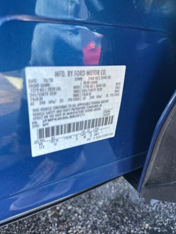 used 2020 Ford Edge car, priced at $19,500