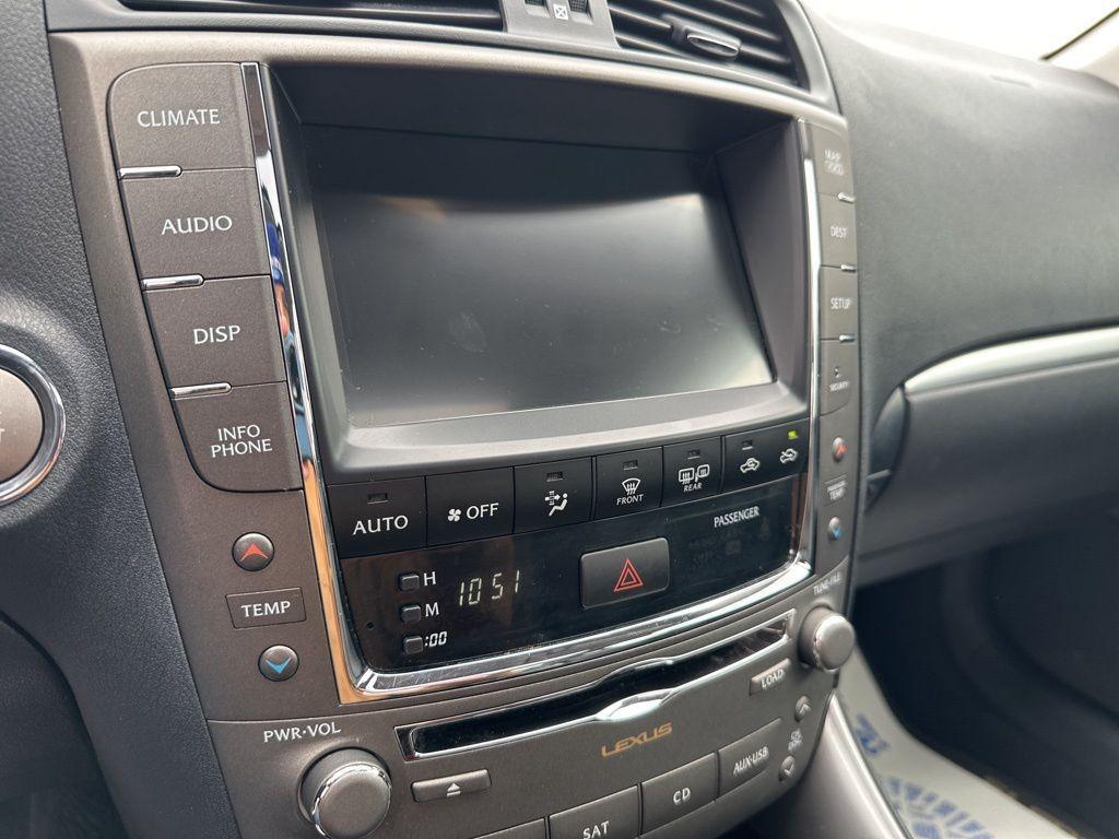 used 2012 Lexus IS 250 car, priced at $12,700