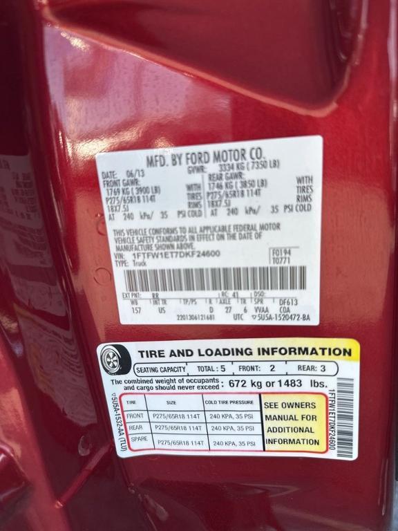 used 2013 Ford F-150 car, priced at $21,200