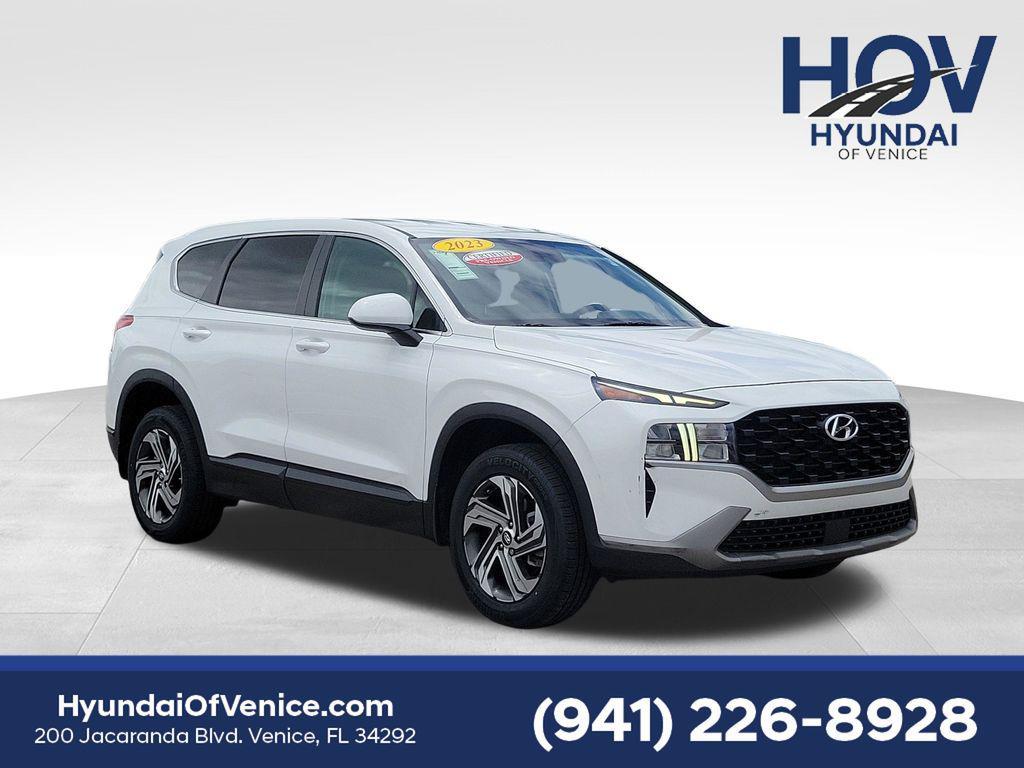 used 2023 Hyundai Santa Fe car, priced at $17,988