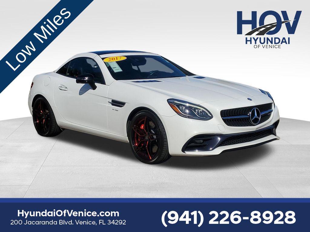 used 2017 Mercedes-Benz AMG SLC 43 car, priced at $34,436